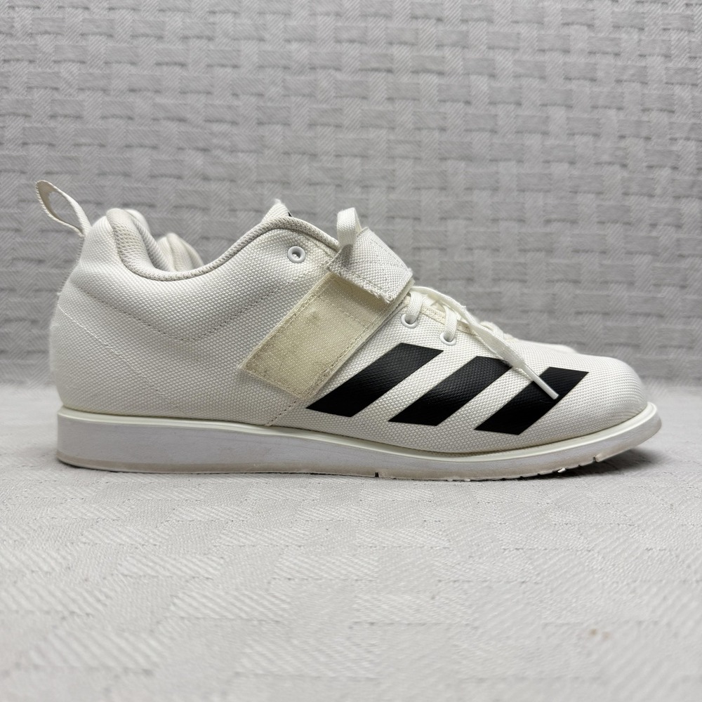 Adidas‎ Powerlift 4 Shoes Mens Size 11 White Weightlifting Trainer BC0347